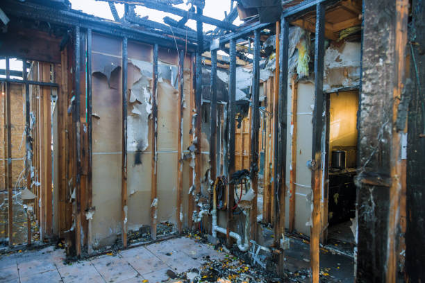 Professional Emergency Fire Cleanup technician working in Gooding, ID
